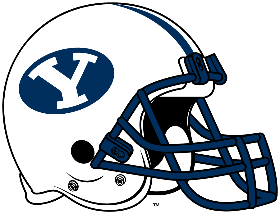 Brigham Young Cougars 2010-2014 Helmet Logo diy iron on heat transfer